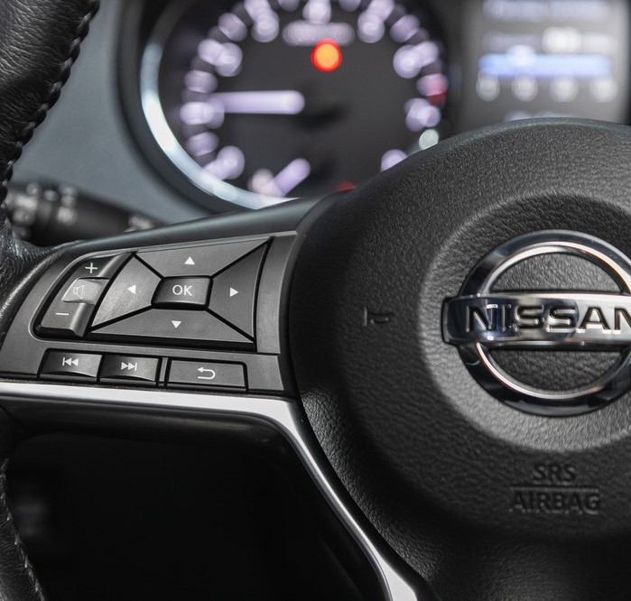 Nissan steering wheel