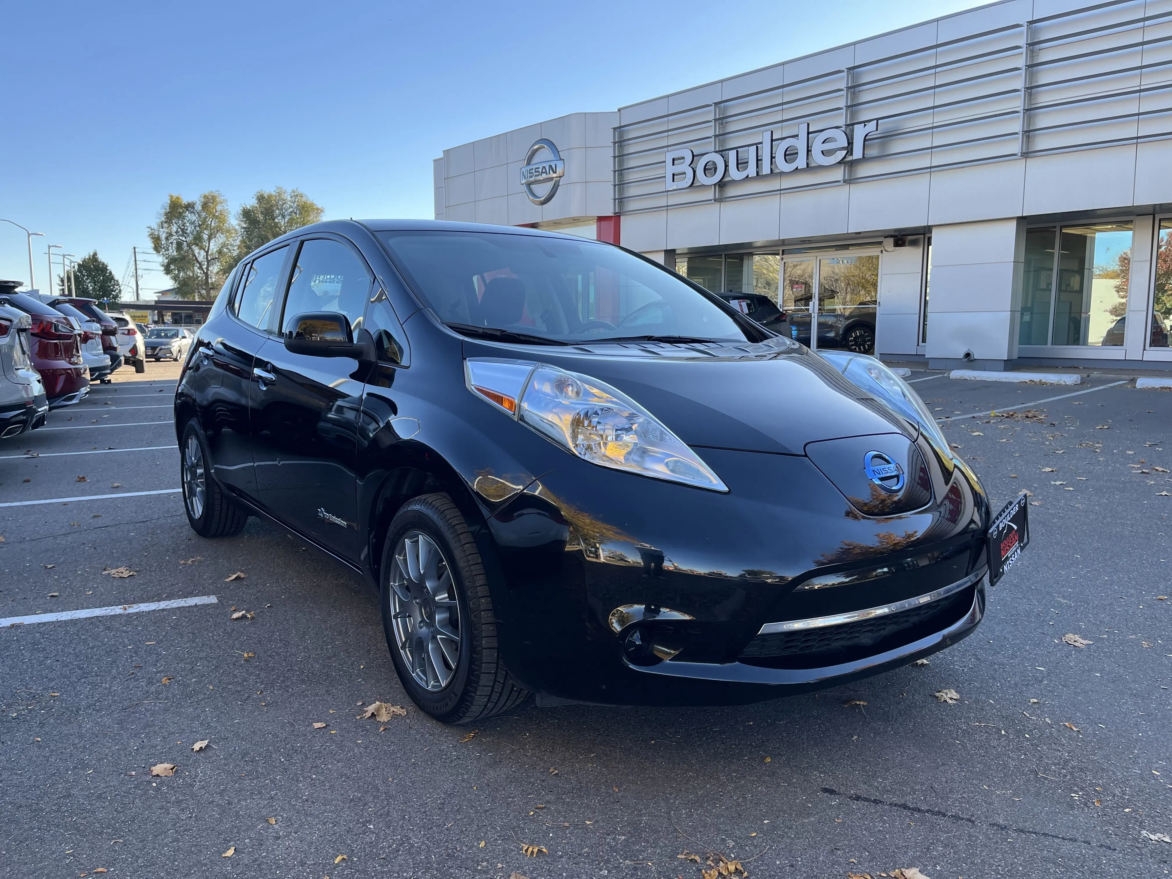 Used 2015 Nissan LEAF S with VIN 1N4AZ0CP4FC314203 for sale in Boulder, CO
