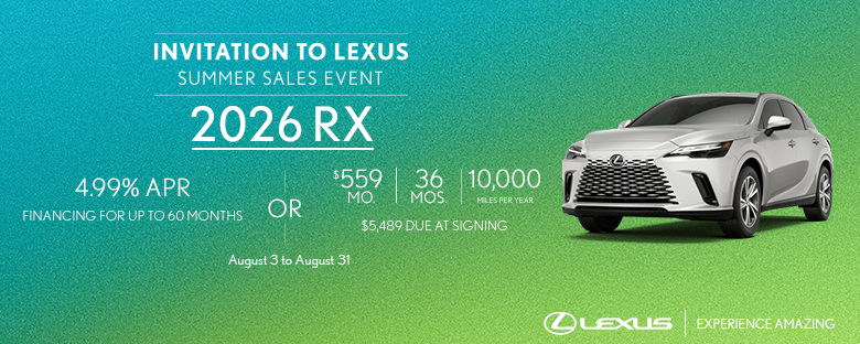 Lexus RX Offer
