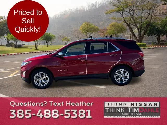 Used 2021 Chevrolet Equinox Premier with VIN 2GNAXXEV6M6138434 for sale in South Jordan, UT