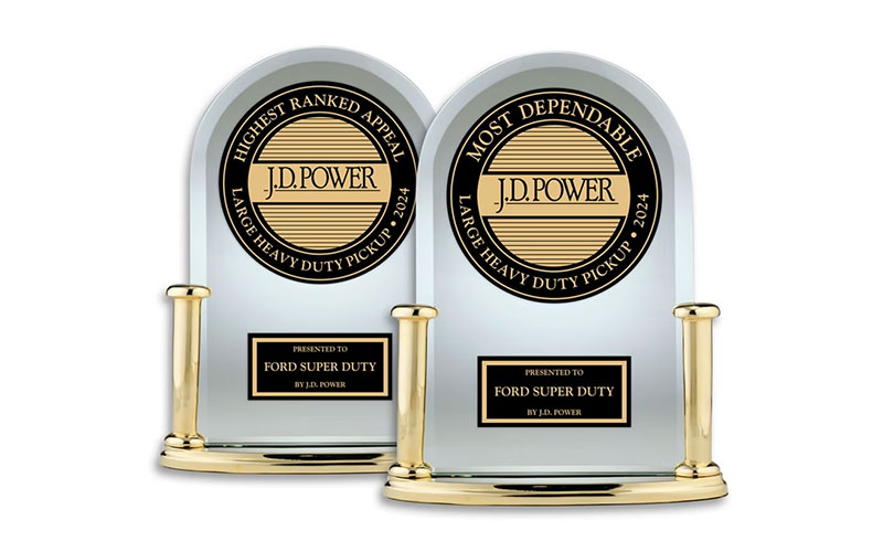 Ford Super Duty J.D. Power Awards