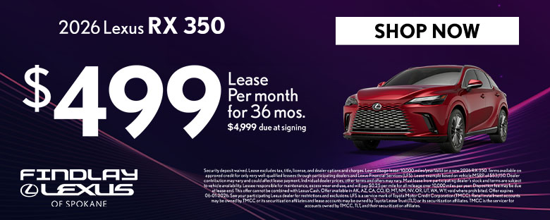  2026 Lexus RX 350