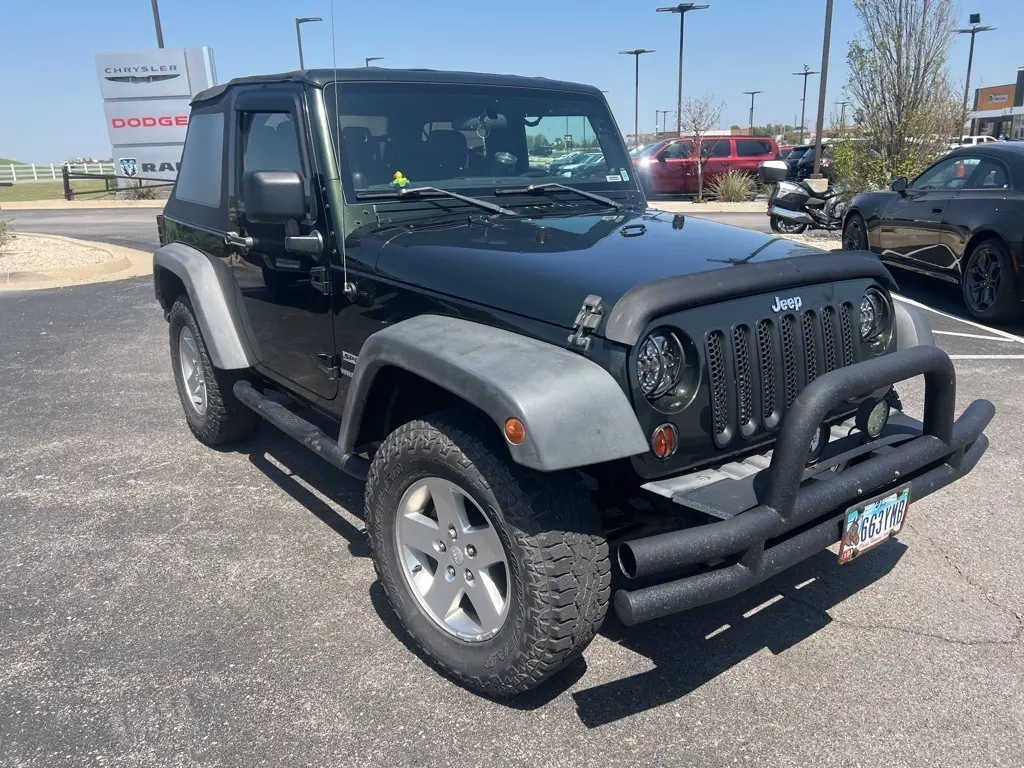 Used 2011 Jeep Wrangler Sport with VIN 1J4AA2D17BL609906 for sale in Owasso, OK