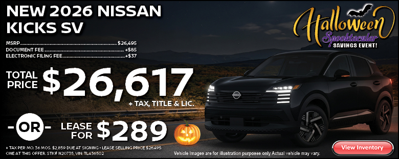 2026 Nissan Kicks SV