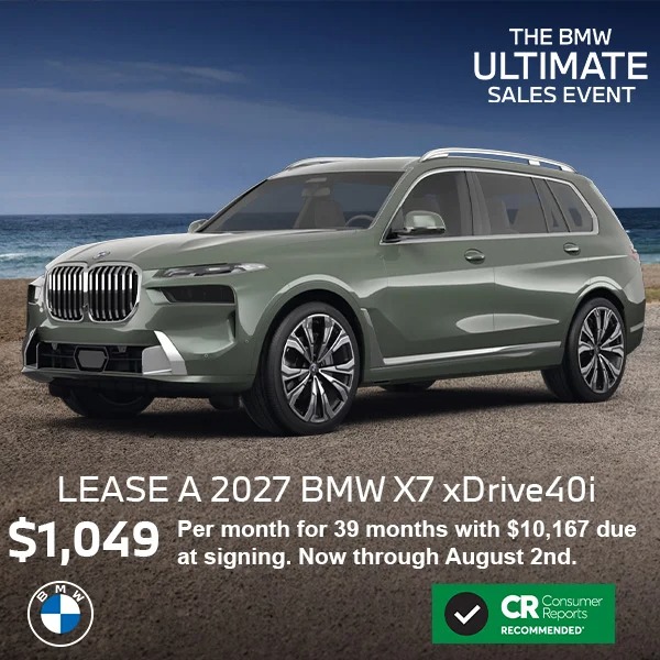 Lease a 2026 BMW X7 xDrive40i