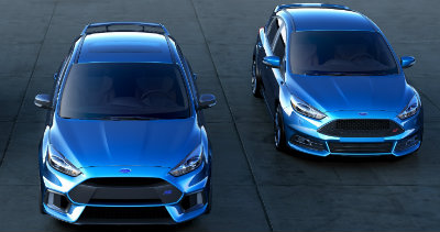 2017 Ford Focus RS and ST