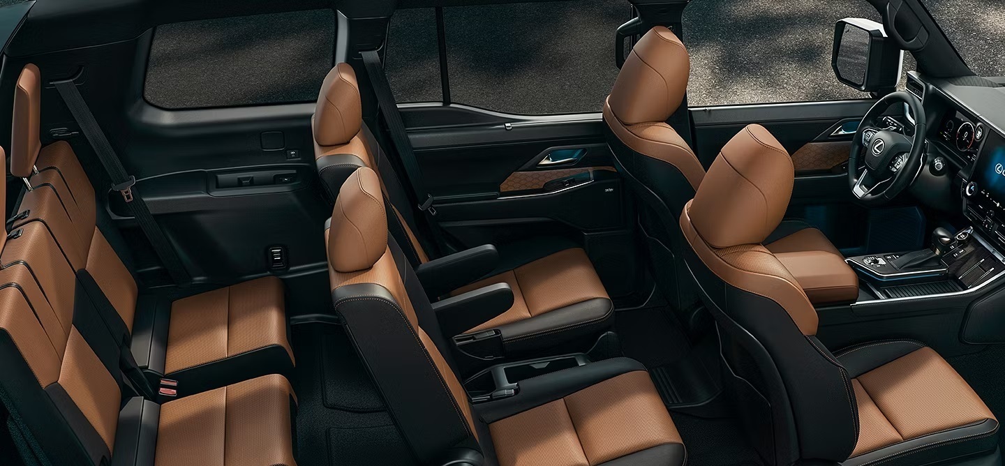 2025 Lexus GX 550 Seating