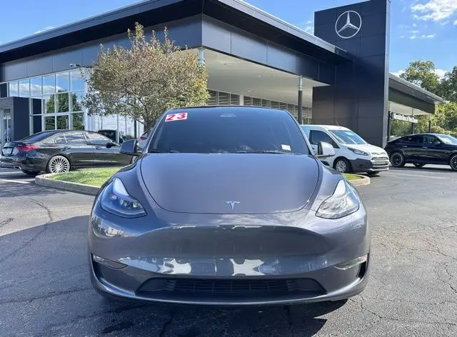 Used 2023 Tesla Model Y Long Range with VIN 7SAYGDEE4PF858791 for sale in Madisonville, KY