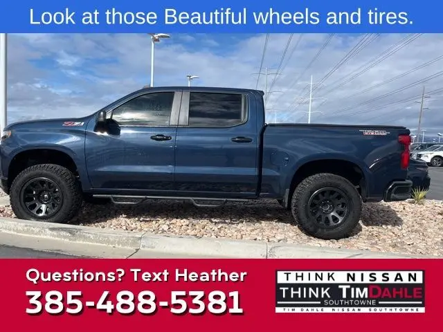 Used 2020 Chevrolet Silverado 1500 LT Trail Boss with VIN 1GCPYFED7LZ378743 for sale in South Jordan, UT