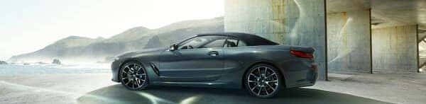 BMW 8 Series Convertible Side View