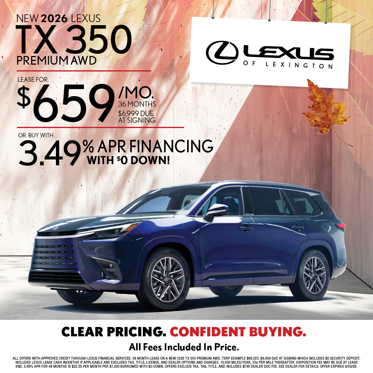 TX 350
PREMIUM AWD