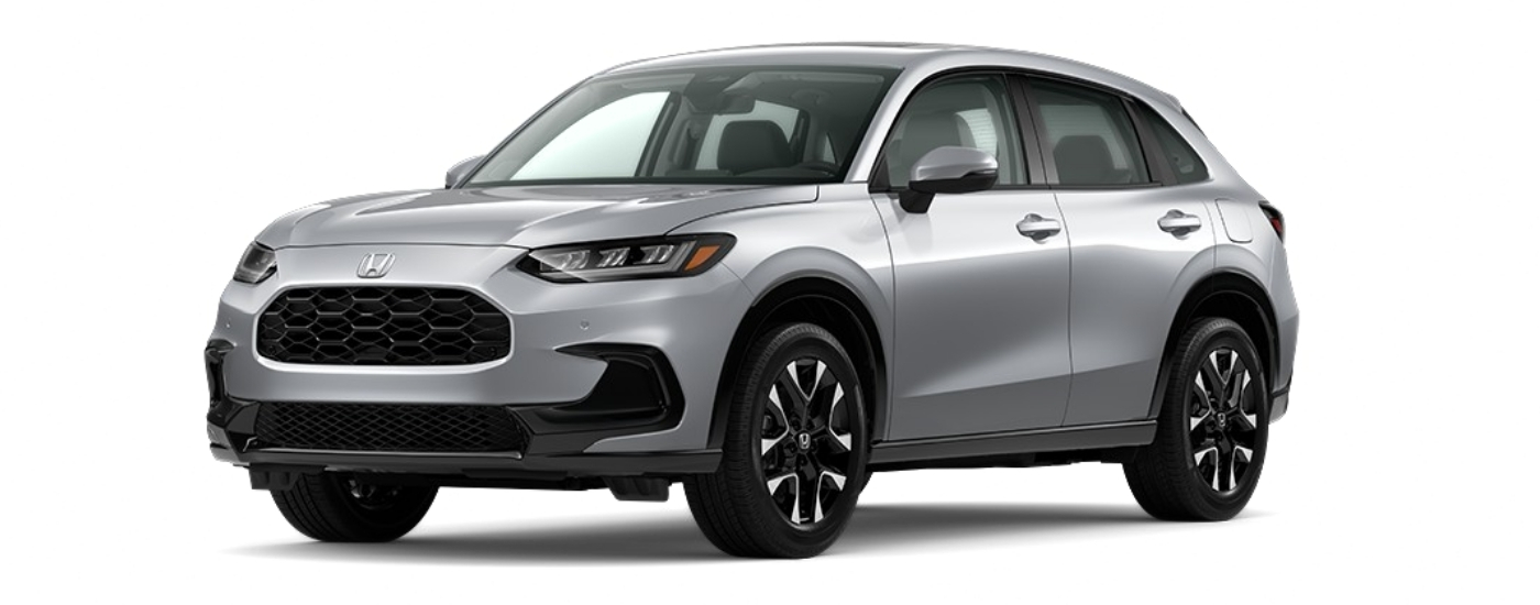 Silver 2027 Honda HR-V EX-L angled left