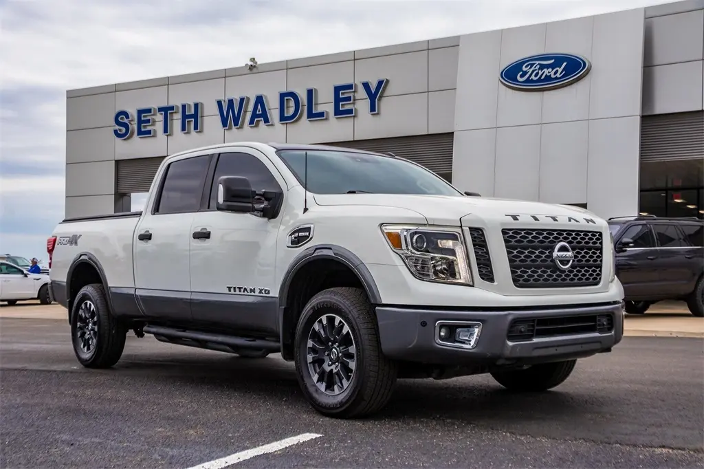 Used 2017 Nissan Titan XD Pro-4X with VIN 1N6BA1F41HN547652 for sale in Ada, OK