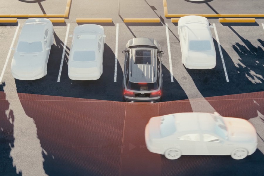 Rear Cross Traffic Braking Simulation