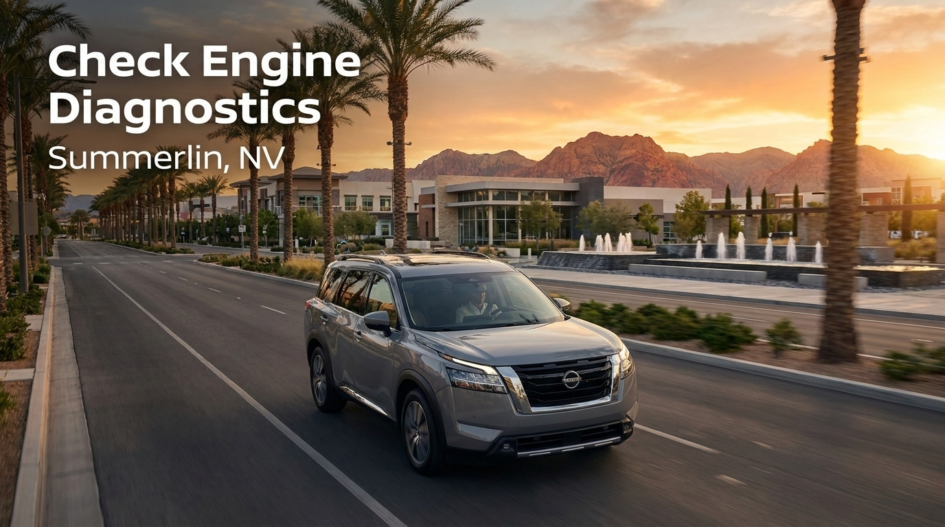 Check engine diagnostics in Summerlin Nevada