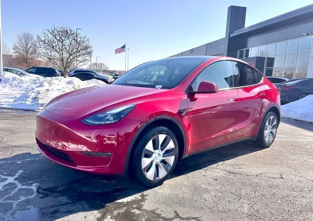 Used 2023 Tesla Model Y Long Range with VIN 7SAYGDEE2PA193208 for sale in West Chester Township, OH