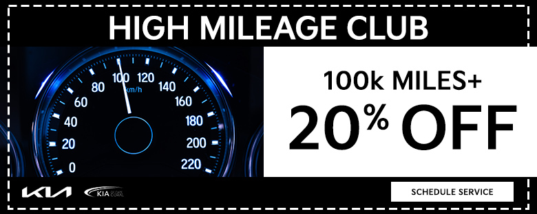 High Mileage Club 100k Miles+ 20% Off