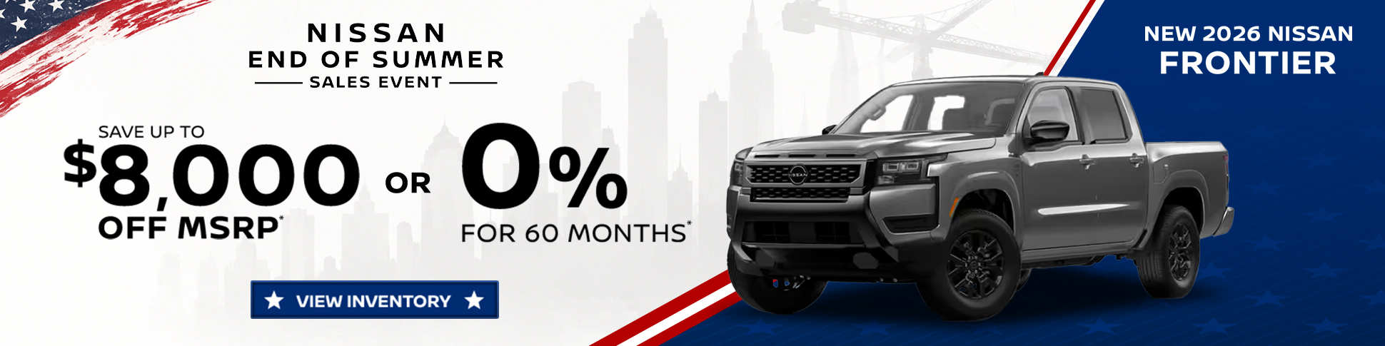 New 2026 Nissan Frontier  
