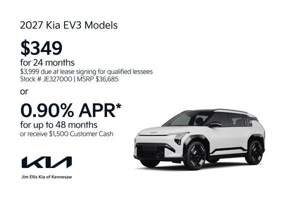 2027 Kia EV3 Offers