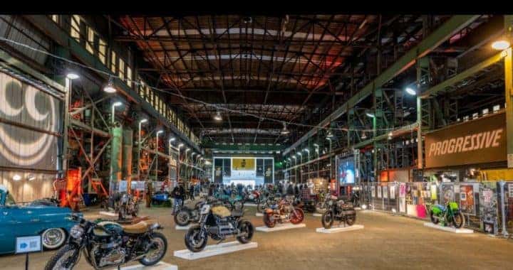 Motorcycles on display at The One Motorcycle Show