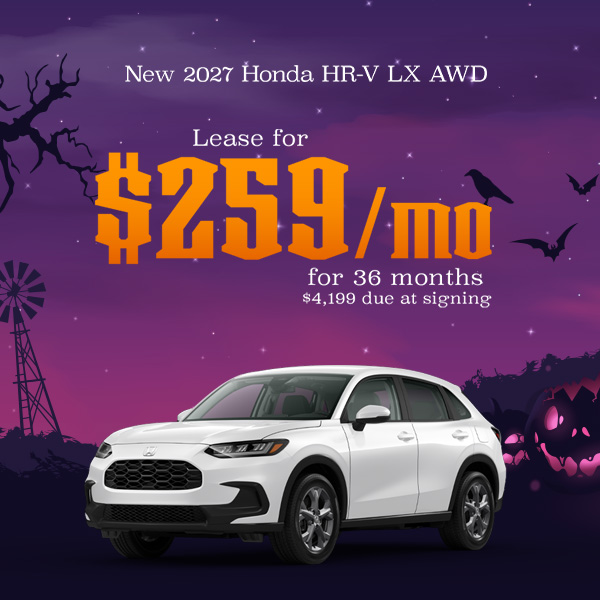 New 2027 Honda HR-V LX AWD