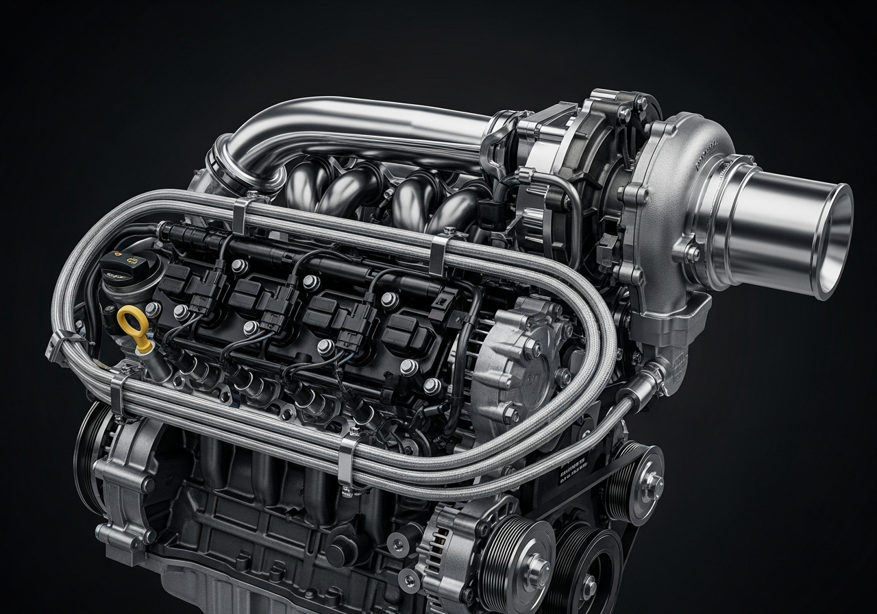 Open hatch of a compact SUV with luggage space