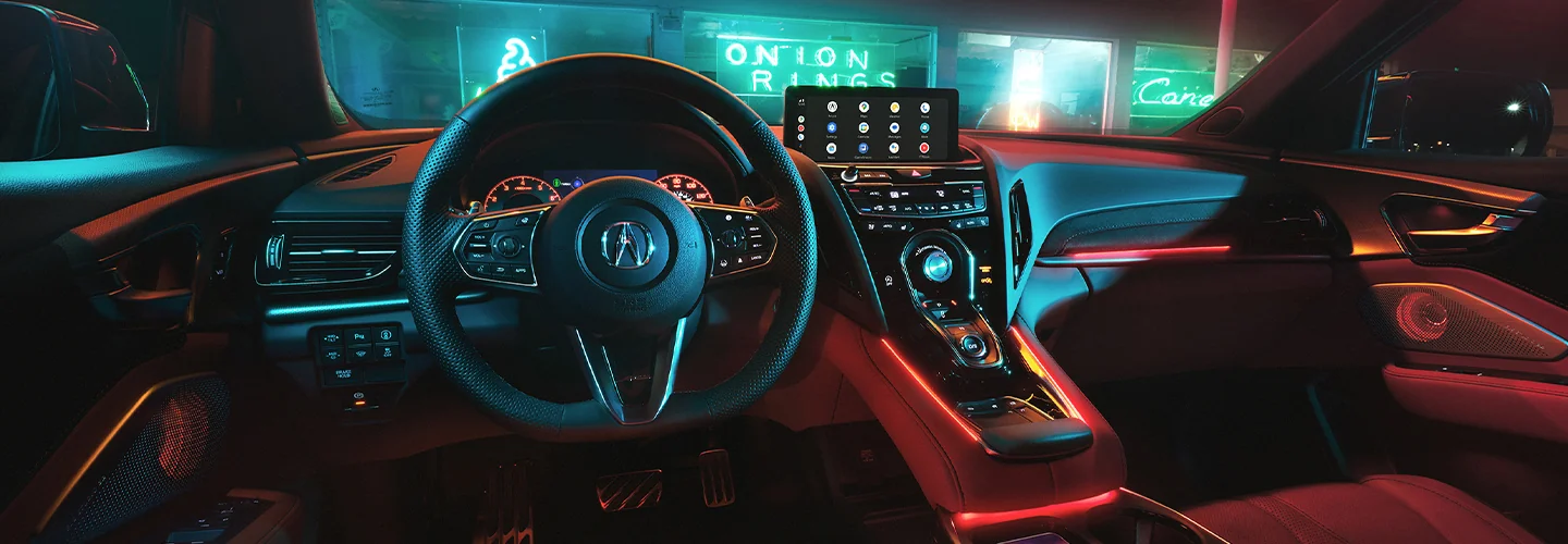 Interior of the 2025 Acura RDX