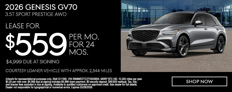 2026 Genesis GV70
