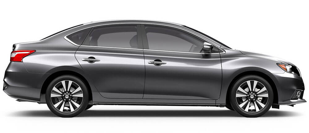 2017 Nissan Sentra sedan in Gun Metallic