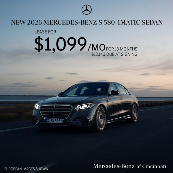 New 2026 Mercedes-Benz S 580 4MATIC Sedan