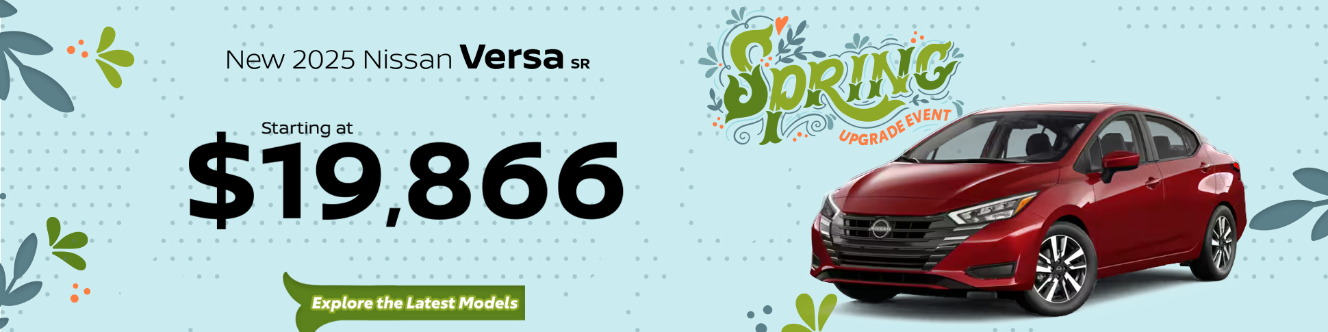 New 2025 Nissan Versa SR at Greensboro Nissan