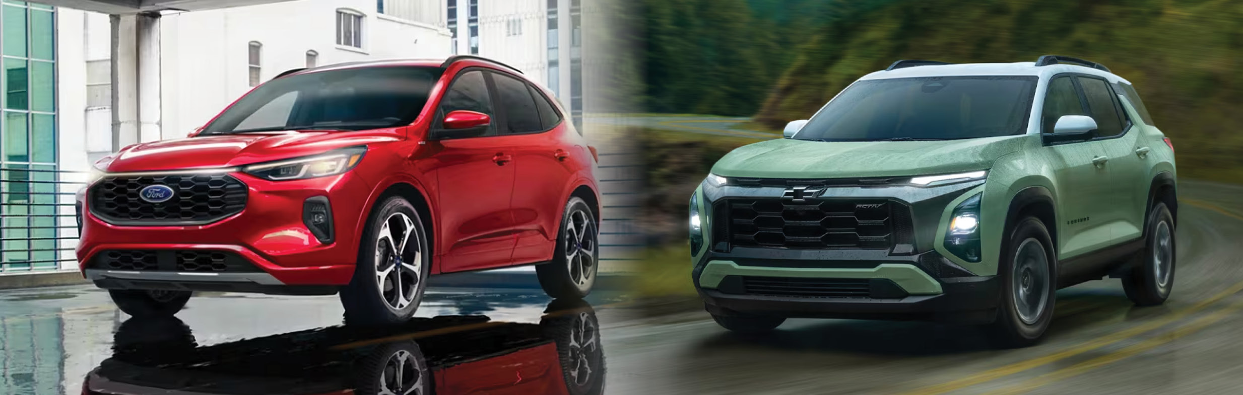 2025 Ford Escape vs 2025 Chevy Equinox
