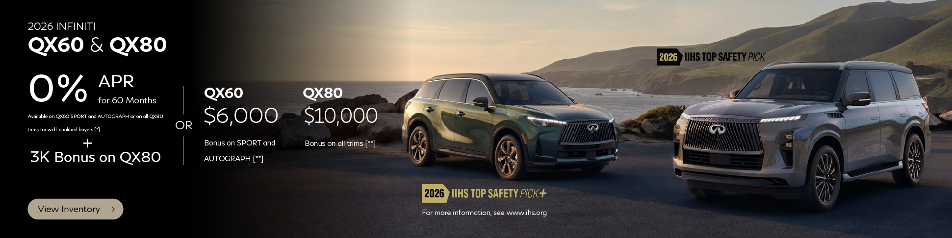 SD 2026 QX60 and QX80 JUL