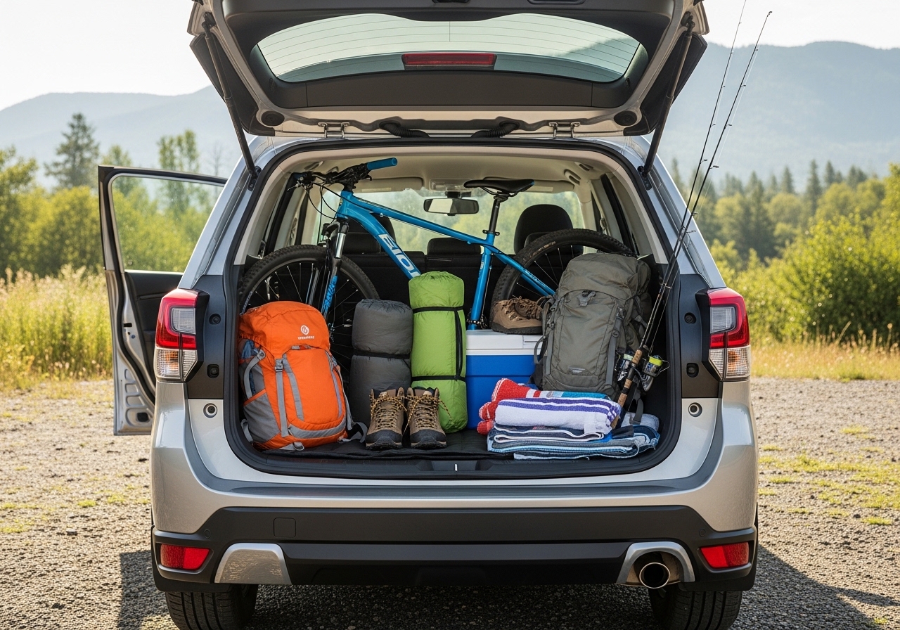 Subaru Forester 內裝與 11.6 吋中控螢幕