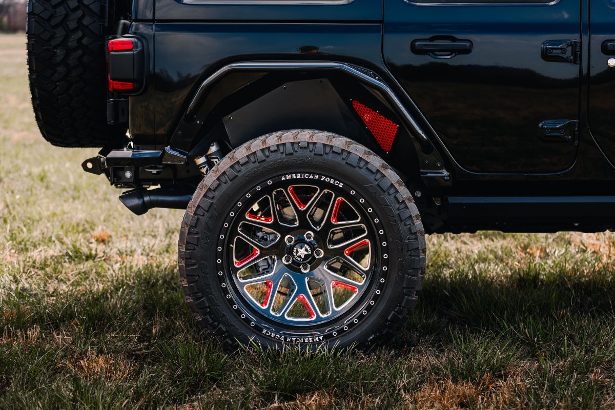 Custom 2024 Jeep Wrangler Rubicon 392 Exterior Passenger Side Rear Wheel