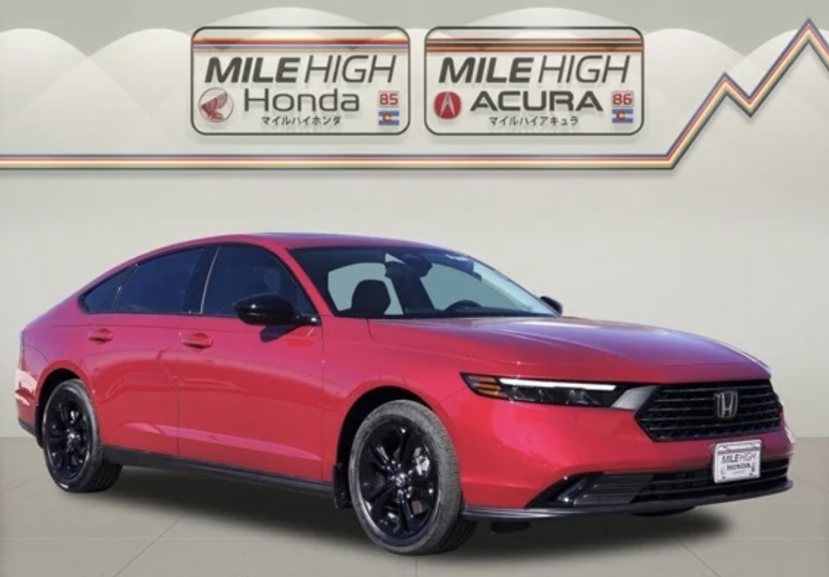The 2025 Honda Accord is one of the best cars for college students who carpool or just want a little extra room for themselves and a couple friends.
