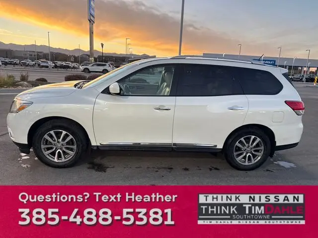 Used 2016 Nissan Pathfinder SL with VIN 5N1AR2MM3GC615665 for sale in South Jordan, UT