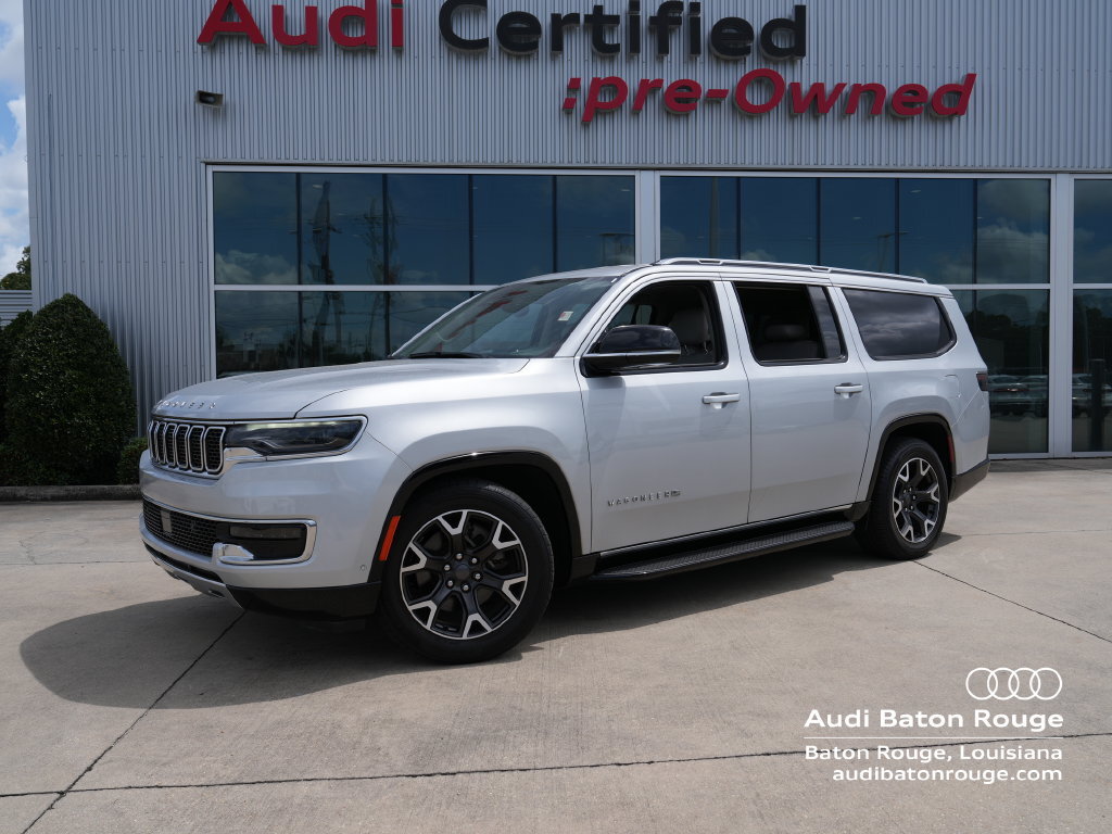 Silver 2023 Jeep Wagoneer L SUV / Crossover Four-Wheel Drive 8-Speed Automatic