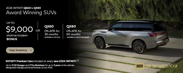 SD 2026 QX60 and QX80 APR Mar