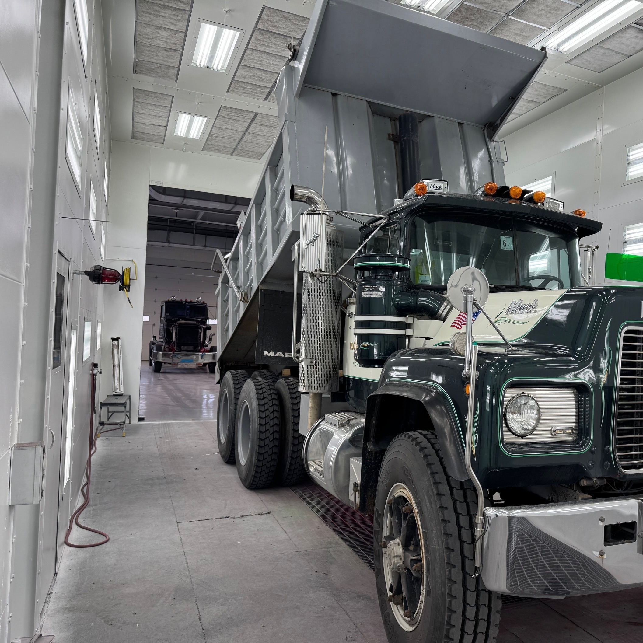 Large Truck Paint Booth