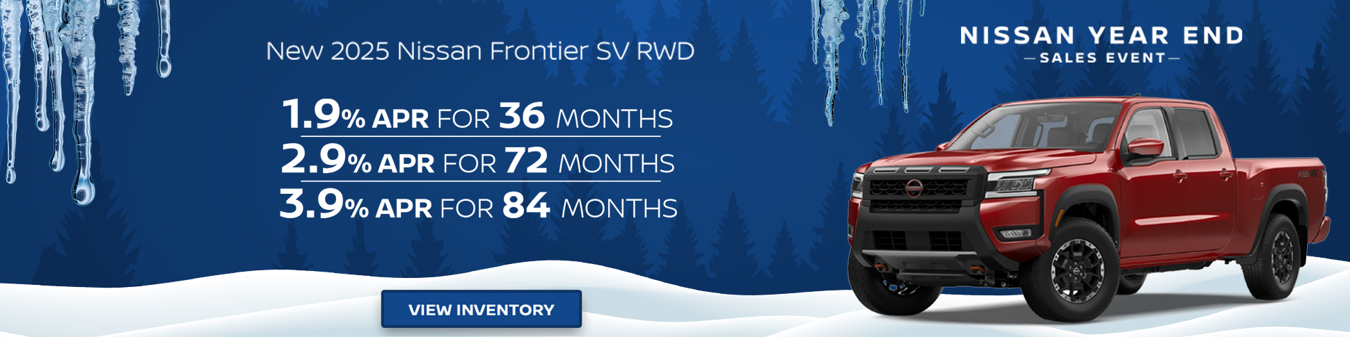 2025 Nissan Frontier SV APR – Greensboro, NC