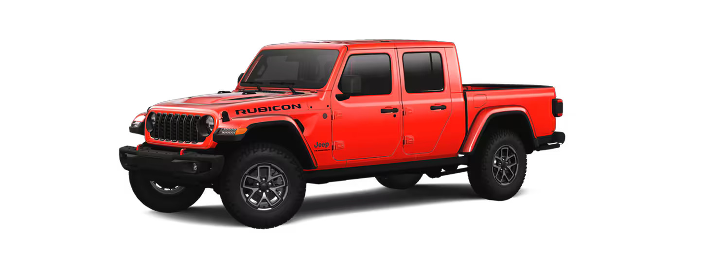 The jeep gladiator rubicon x trim.