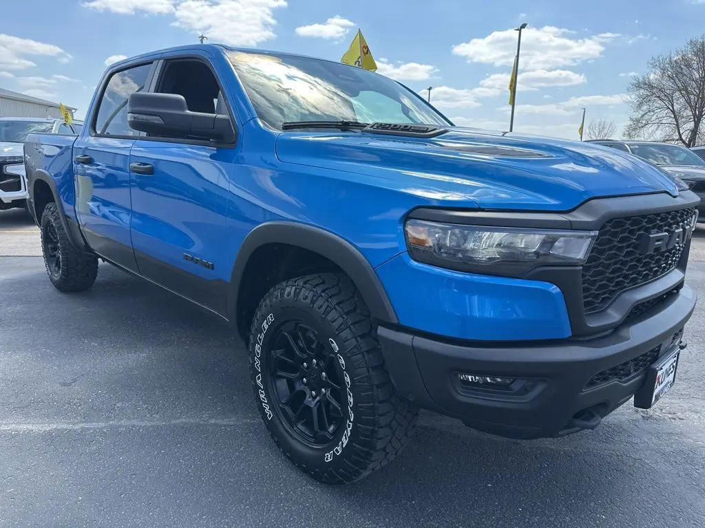 Used 2025 RAM Ram 1500 Rebel with VIN 1C6SRFLP8SN580394 for sale in Morrison, IL