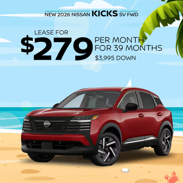 New 2026 Nissan Kicks SV FWD