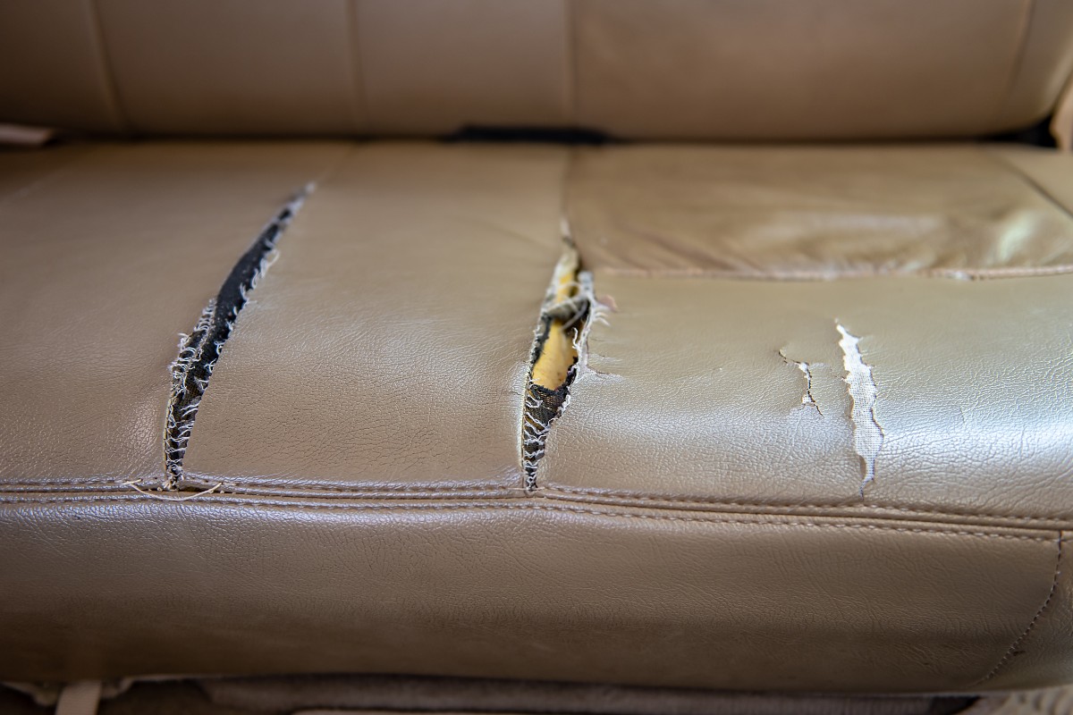 Torn Seating Upholstery