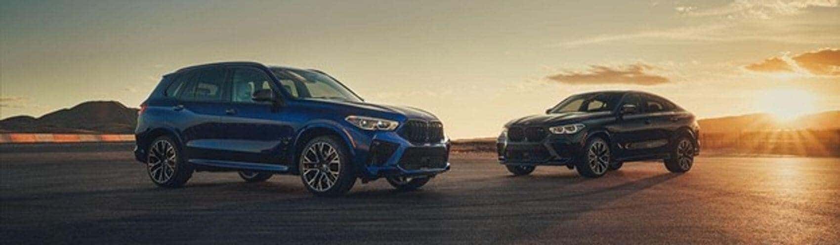 Hero image showcasing the BMW X5.