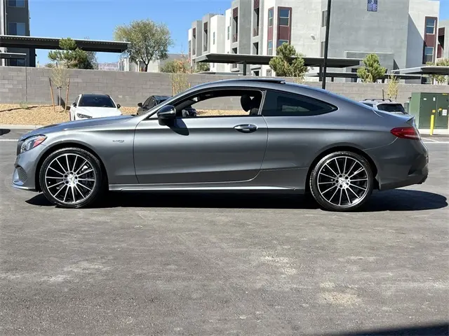 Used 2018 Mercedes-Benz C-Class Coupe AMG C43 with VIN WDDWJ6EB0JF641593 for sale in Las Vegas, NV
