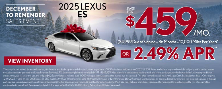2025 Lexus ES