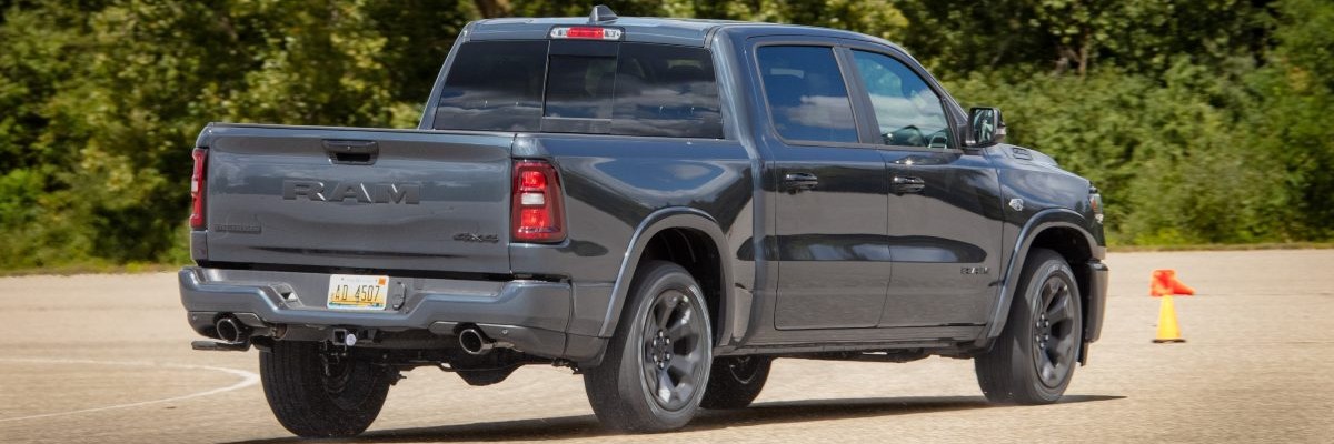 2026 RAM 1500 Exterior Passenger Side Rear Profile