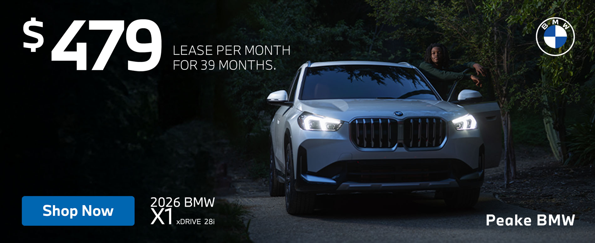 2026 BMW X1 Lease Offer